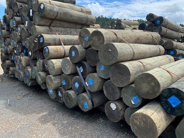 Timber Pole H5 1.8m x 350 sed Carousel 2