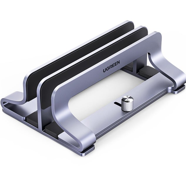 UGREEN LP258-60643 Vertical Dual Slots Laptop/Tablet Stand Carousel 1