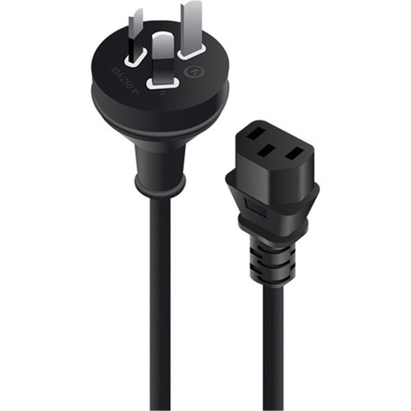 Alogic 10m Power Cable - 3 Pin Wall to IEC C13 (MF-3PC13-10) Carousel 1