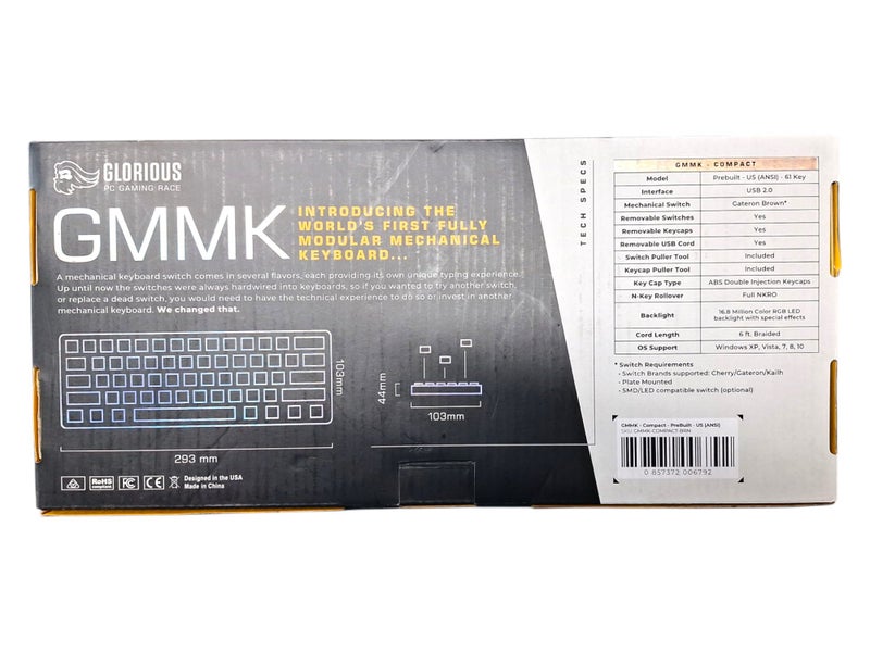 GLORIOUS GMMK-COMPANT KEYBOARD Carousel 3