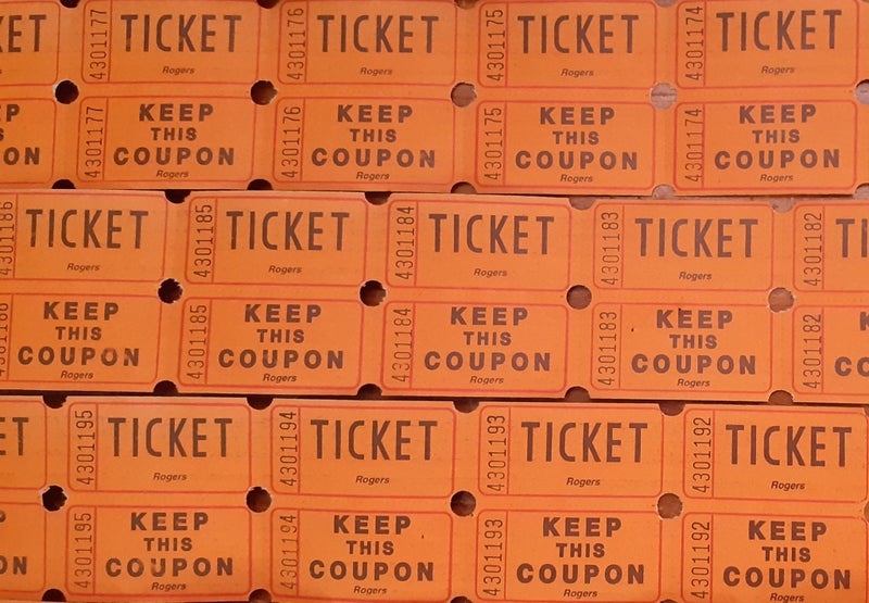 Authentic Vintage Double Orange Tickets – Awesome for Junk Journals Carousel 2