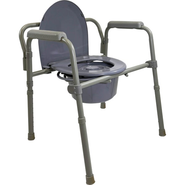 3-in-1 Folding Commode - Safety, Comfort & Easy to Transport Carousel 1