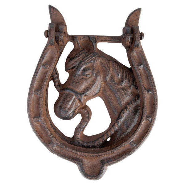 Door Knocker - Cast Iron Horseshoe 12 x 3 x 16cm (Set of 2) Carousel 1