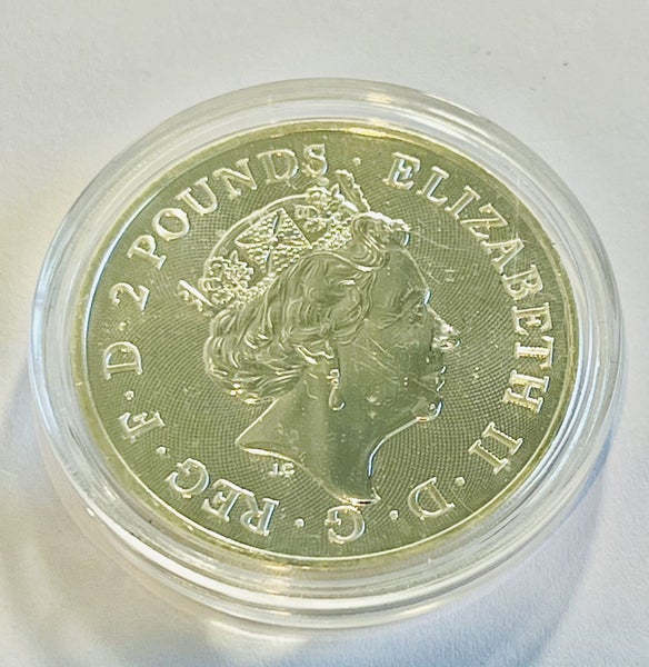 2021 Great Britain 1 oz Silver Myths and Legends: Robin Hood BU -rare Carousel 2