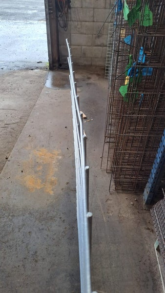 Damaged Steel Mesh - Galvanized 75 x 75 x 5.3 (2400mm x 1200mm) (BULK LOT) Carousel 1
