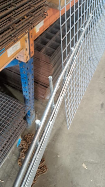 Damaged Steel Mesh - Galvanized 75 x 75 x 5.3 (2400mm x 1200mm) (BULK LOT) Carousel 2