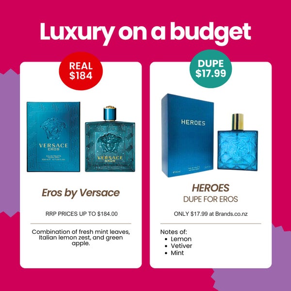 Dupe for Eros by Versace - HEROES 90mL EDT Spray Carousel 2