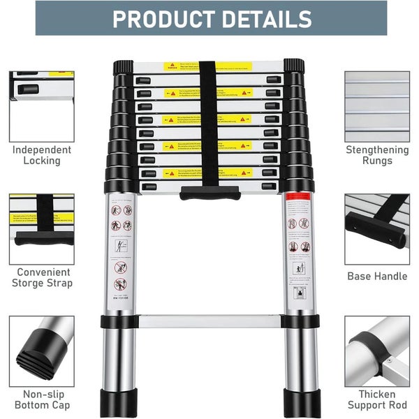 PTN New Telescopic ladder 3.2m Sale Sale Carousel 6
