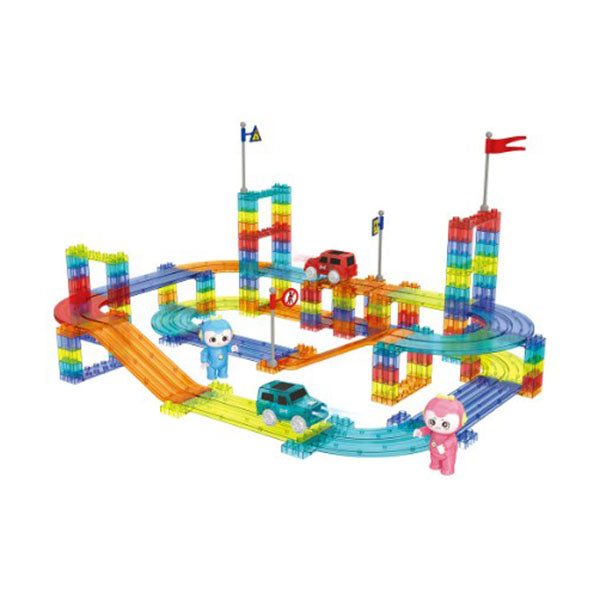 Kids Magnetic Tiles Blocks Carousel 2