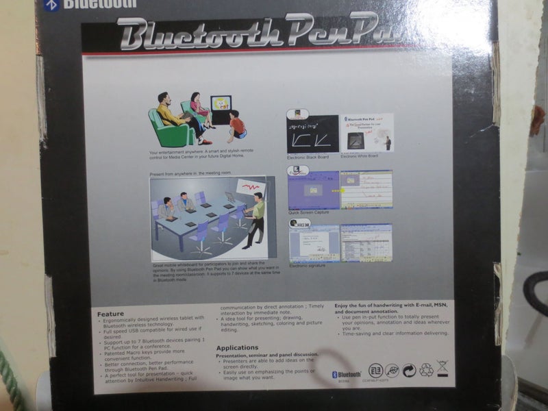 Bluetooth Pen Pad Carousel 8