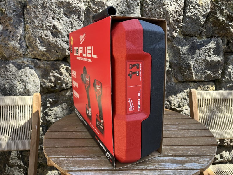 Milwaukee M18FPP2A3502C 18V 5.0Ah Li-ion Cordless Fuel 2pce Combo Kit Power Pack Carousel 2