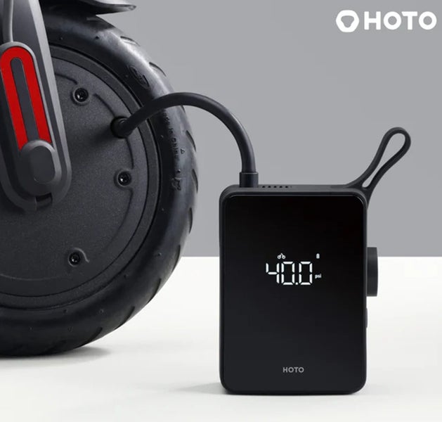 HOTO Electric Portable Air Pump with 2500mAh battery Carousel 1