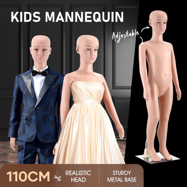 Kids Mannequin Full Body Manikin Model Dummy Carousel 1