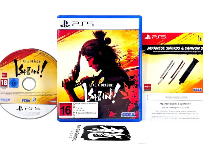 Like a Dragon: Ishin! (PS5) *MINT COMPLETE* Carousel 1