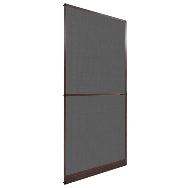 Brown Hinged Insect Screen for Doors 100 x 215 Cm Oaopla Carousel 1