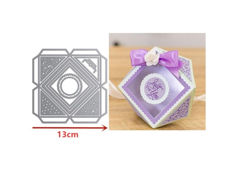 New Metal Cutting Dies Up Box Slider For Decoration Album Cards Paper Craft DIY Carousel 1