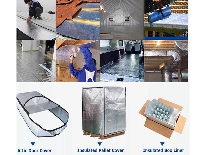 PTN NEW Double-Layer Aluminium Bubble Foil Insulation Sale Sale Sale Carousel 19