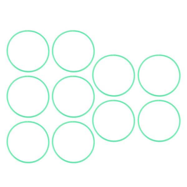 agility rings sports speed rings jumping hoops 10 Pcs Agility Speed Rings Carousel 8