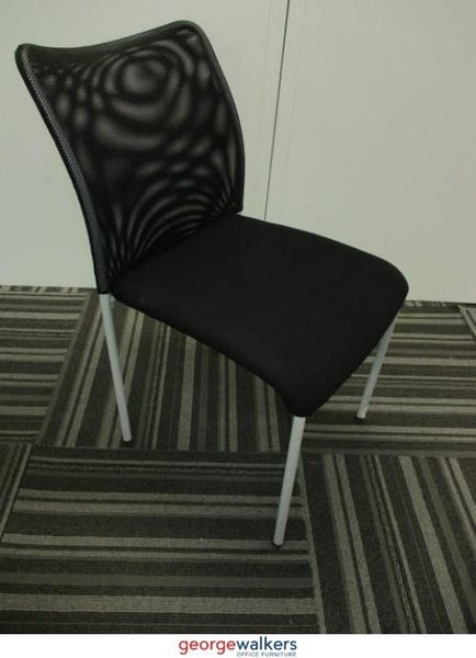 PR5665 - Black Stackable Meeting Chair Carousel 1