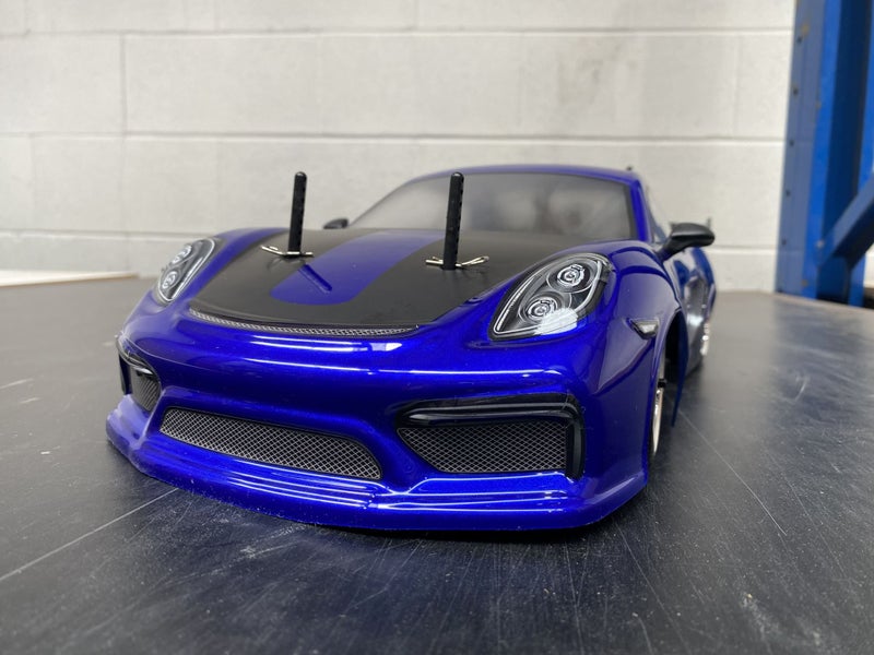 HSP RC Drift Car - Porsche GT4RS, 1/10 Bonus 3000 Battery Wheels and Brace. 7.2v62863857329539113