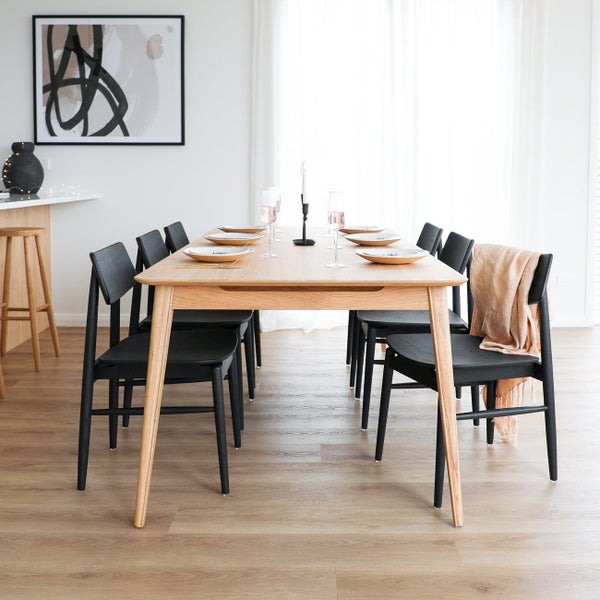 Larke Dining Table 180cm - Oak Carousel 1