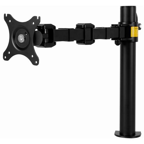 Loctek Eco Mount, 10"-30" Single Monitor Ergonomic Swivel Arm - VESA 75 & 100mm Carousel 1