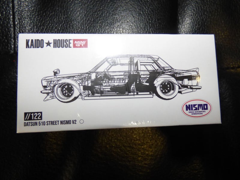 Mini GT X Kaido House Collab Factory Sealed Datsun 510 Street Nismo V2 #122 Carousel 2