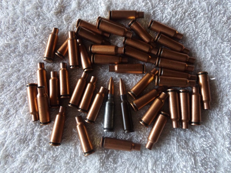 Primed 6.5 Grendel /7.62x39 shells. Carousel 1