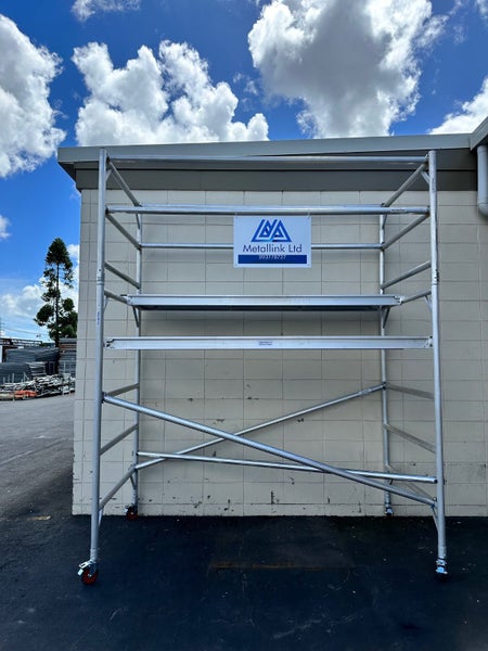 Mobile Scaffold Aluminum Double Width Tower 3.0M Carousel 1