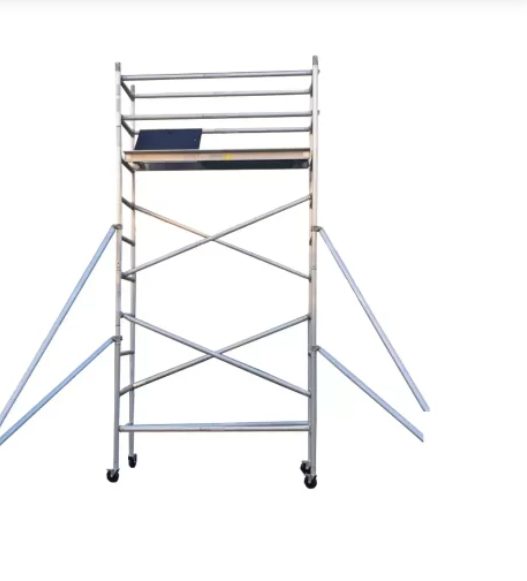 Mobile Scaffolding Aluminium Single Width Tower Size 4.0M Carousel 1