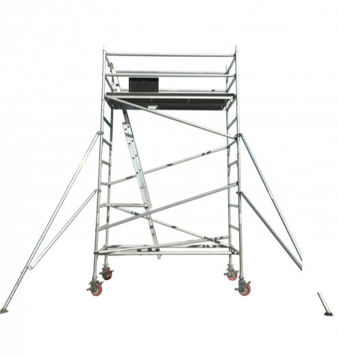 Mobile Scaffolding Aluminum Double Width Tower Size 4.0M Carousel 2