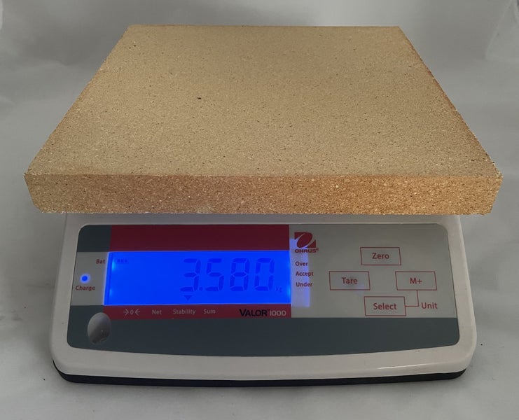 Fire bricks 250 x 250 x 25mm, lot of six bricks Carousel 5