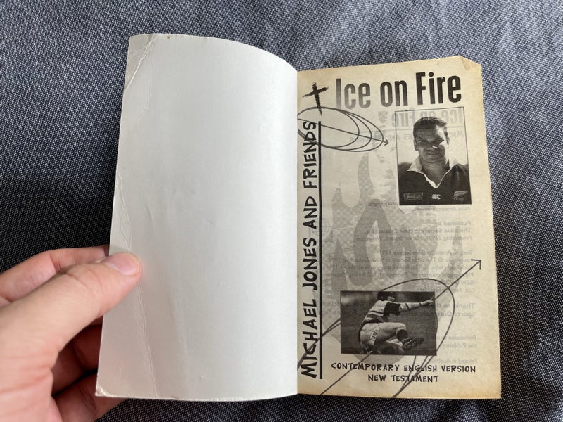 ICE ON FIRE - Contemporary New Testament Bible Michael Jones & Friends Carousel 2