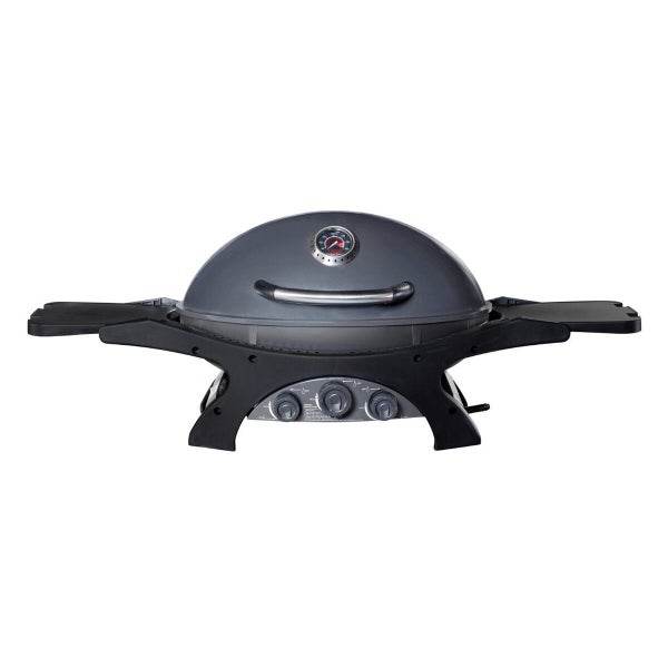 ziggy Classic Triple Grill LPG BBQ Grey ZG3GC Carousel 1