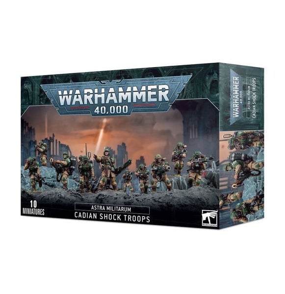 Warhammer 40 000 47-33 Astra Militarum - Cadian Shock Troops Carousel 1