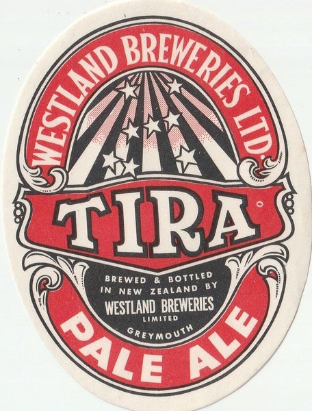 Vintage Tira Pale Ale Westland Breweries Label. Carousel 1