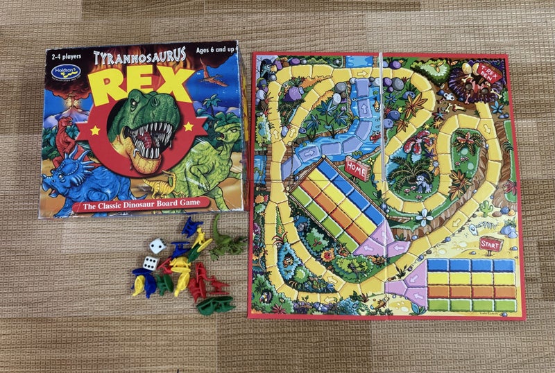 Tyrannosaurus Rex Board Game Carousel 1