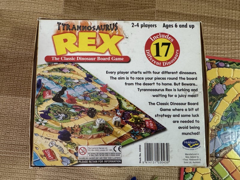 Tyrannosaurus Rex Board Game Carousel 2