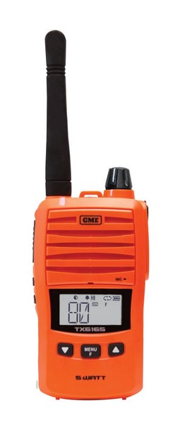 GME 5 Watt UHF Orange Handheld Radio Carousel 1