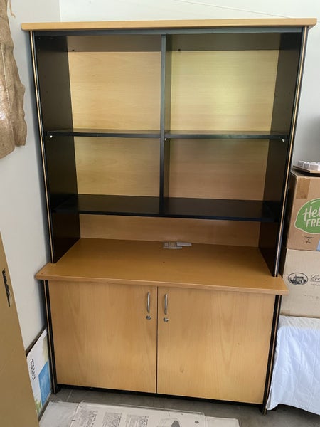 Very solid shelving/cupboards Carousel 1