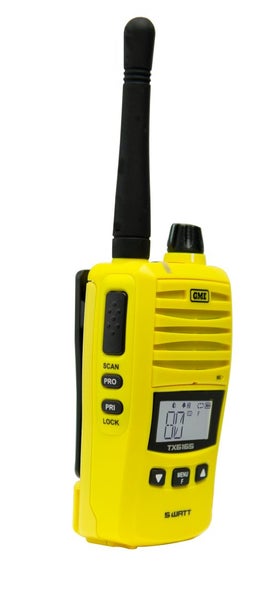 GME 5 Watt UHF Yellow Handheld Radio Carousel 2