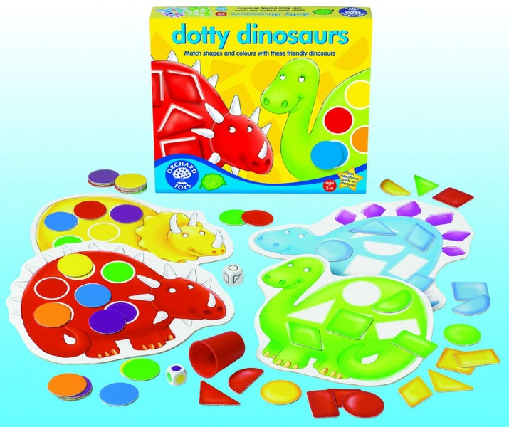 Orchard Toys Dotty Dinosaurs Game Carousel 1