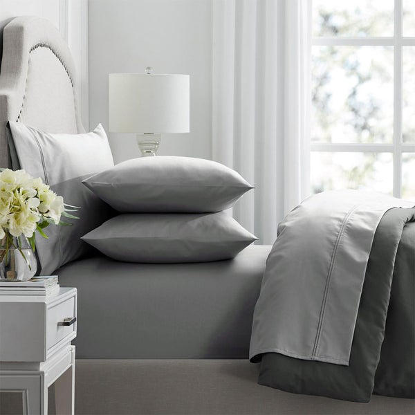 Premium 1000 Thread count Egyptian Cotton sheet Set Mega Queen Graphite Carousel 1