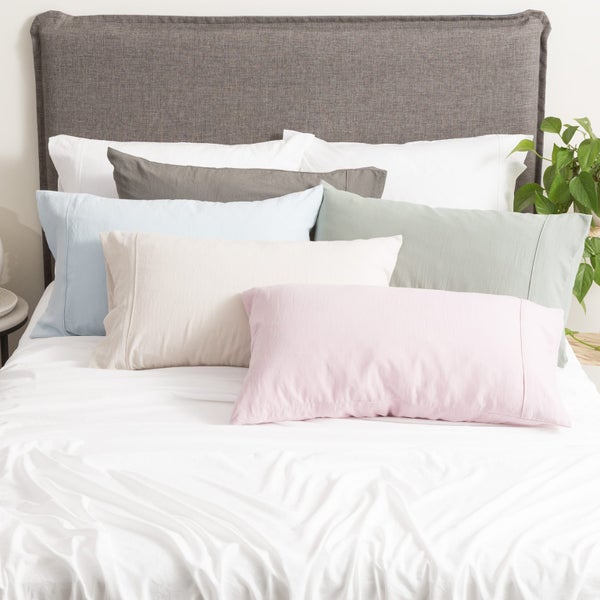 Ultra Plush Vintage Washed Microfiber Quilt / Duvet cover set Single White Carousel 4