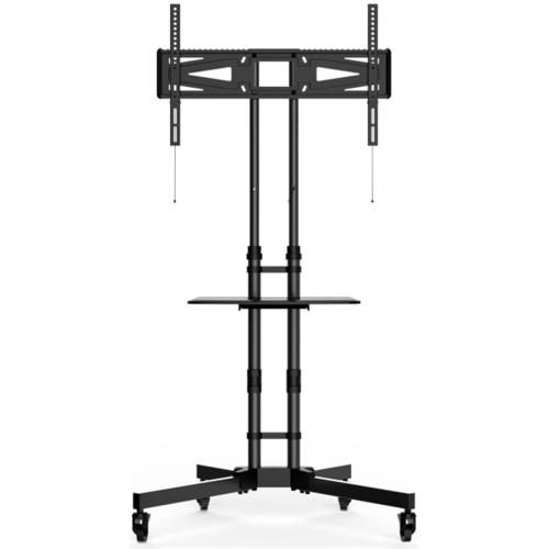 Loctek TV Cart 32"-65" Mobile Trolley, - Max Load 40kg - Height Adjustable Carousel 1