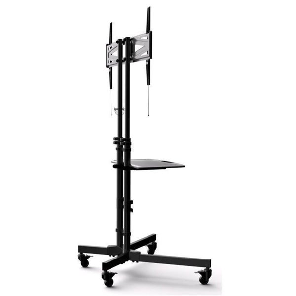 Loctek TV Cart 32"-65" Mobile Trolley, - Max Load 40kg - Height Adjustable Carousel 11