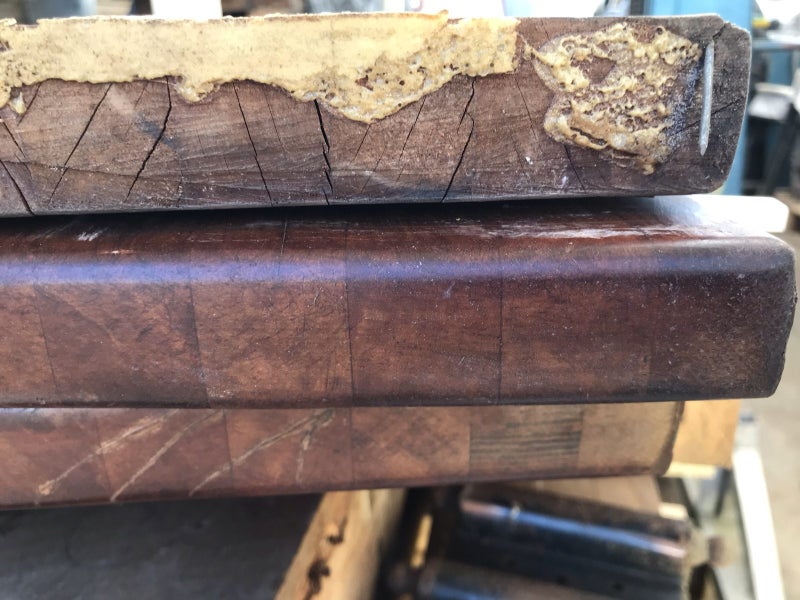 Curved Timber (Rimu?) Bar Top - #02278. Carousel 6