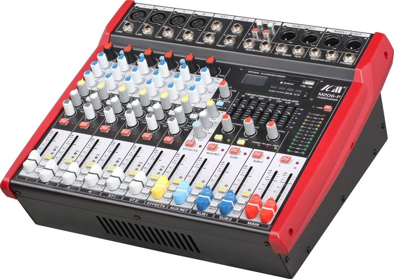 ICM M206-P 6 Channel 500W Powered Mixer (MX21) Carousel 2
