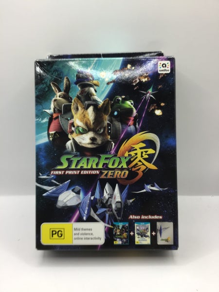 * -Wii U- Star Fox Zero First Print Edition * Carousel 1