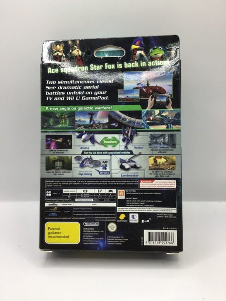 * -Wii U- Star Fox Zero First Print Edition * Carousel 2